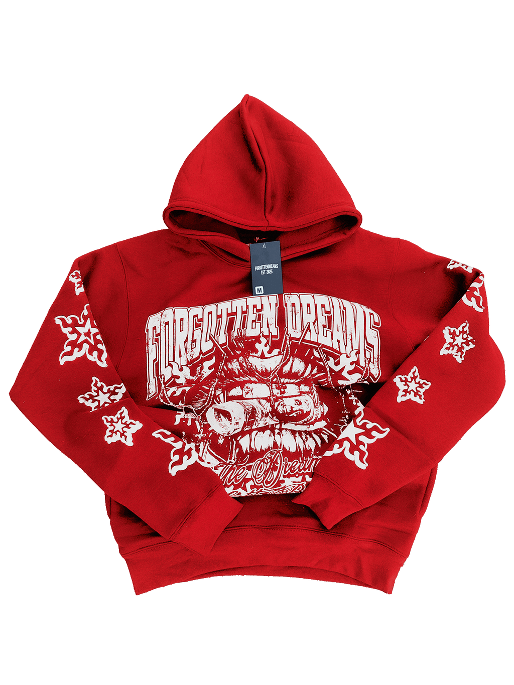 "Forgotten Dreams" Hoodie - Echoes Red - ForgottenDreams
