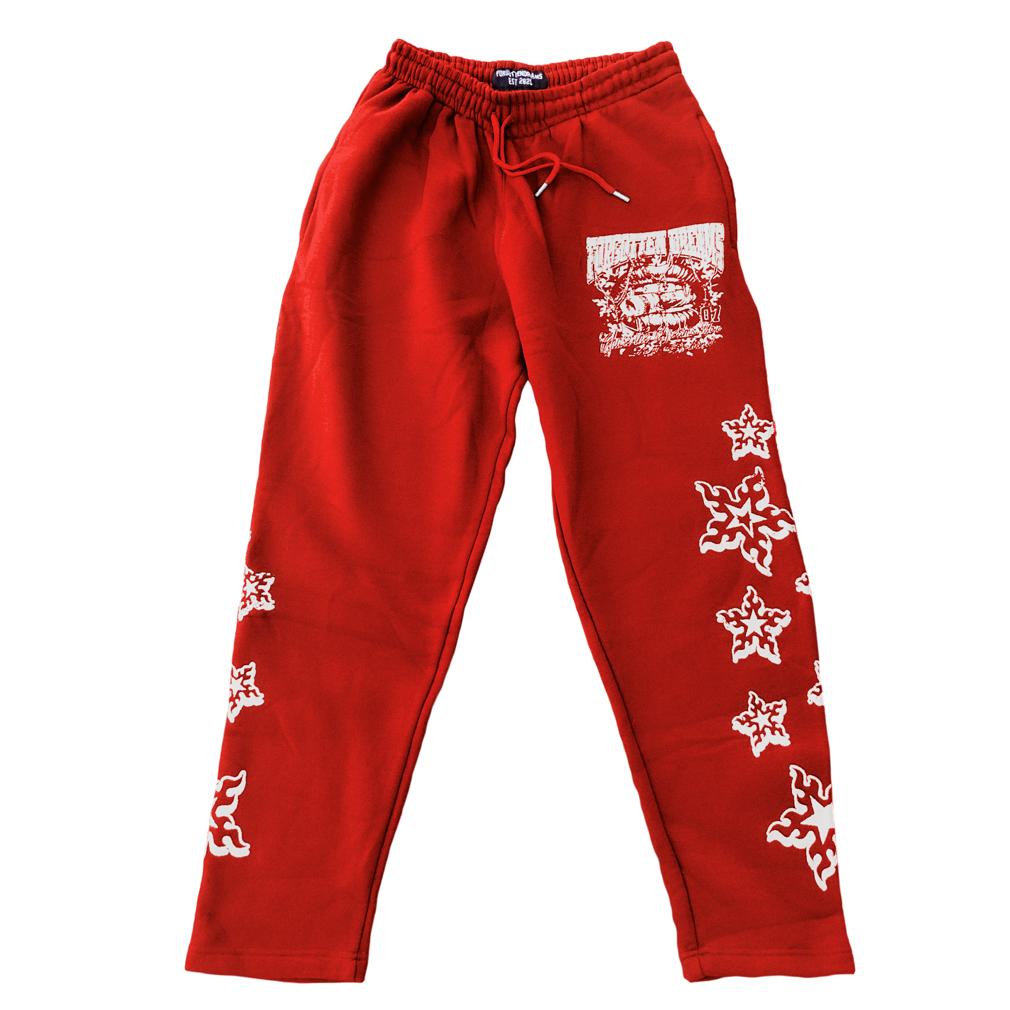 "Forgotten Dreams" Sweats - Echoes Red - ForgottenDreams
