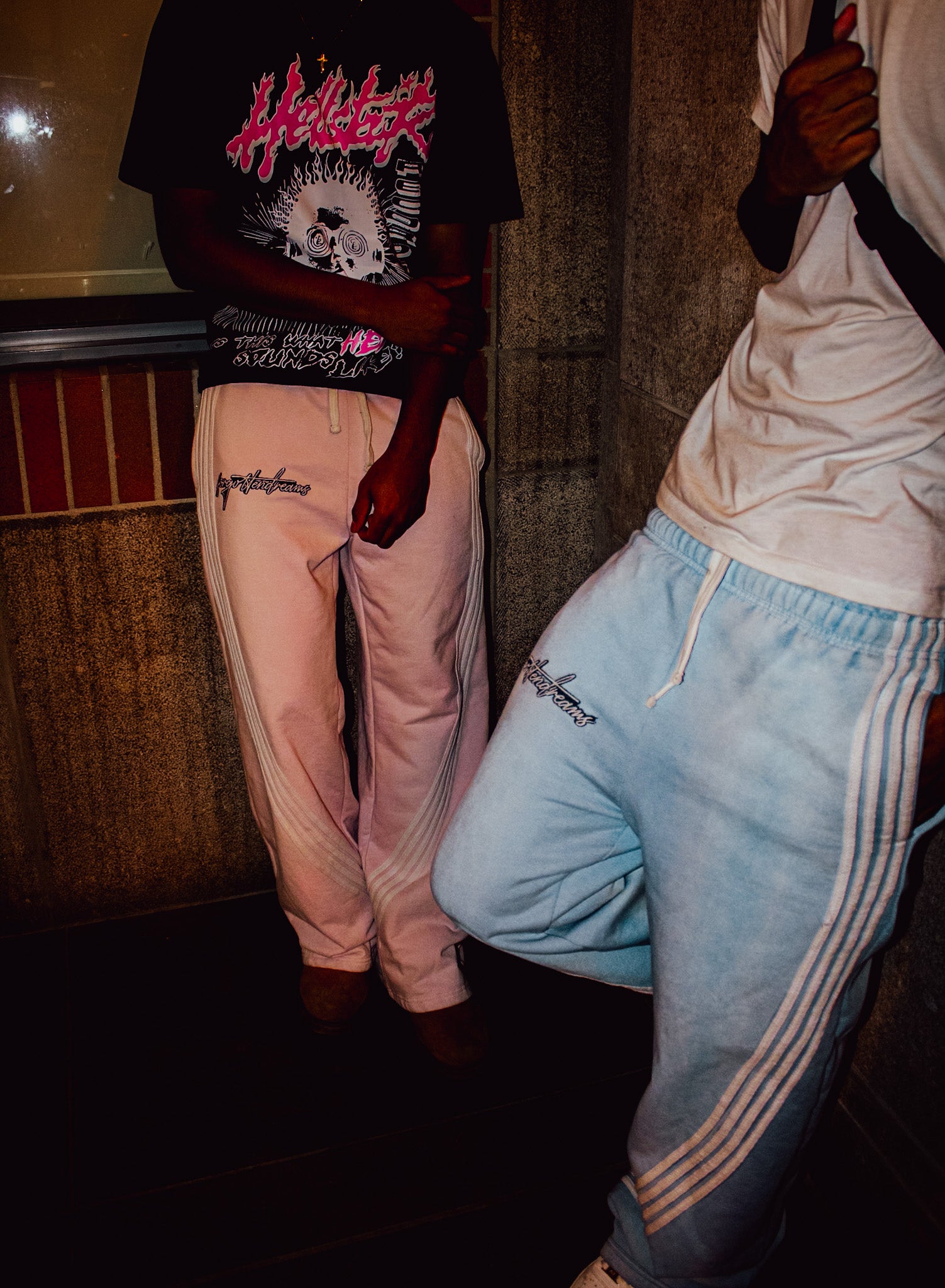 Blue Striped Sweatpants - ForgottenDreams