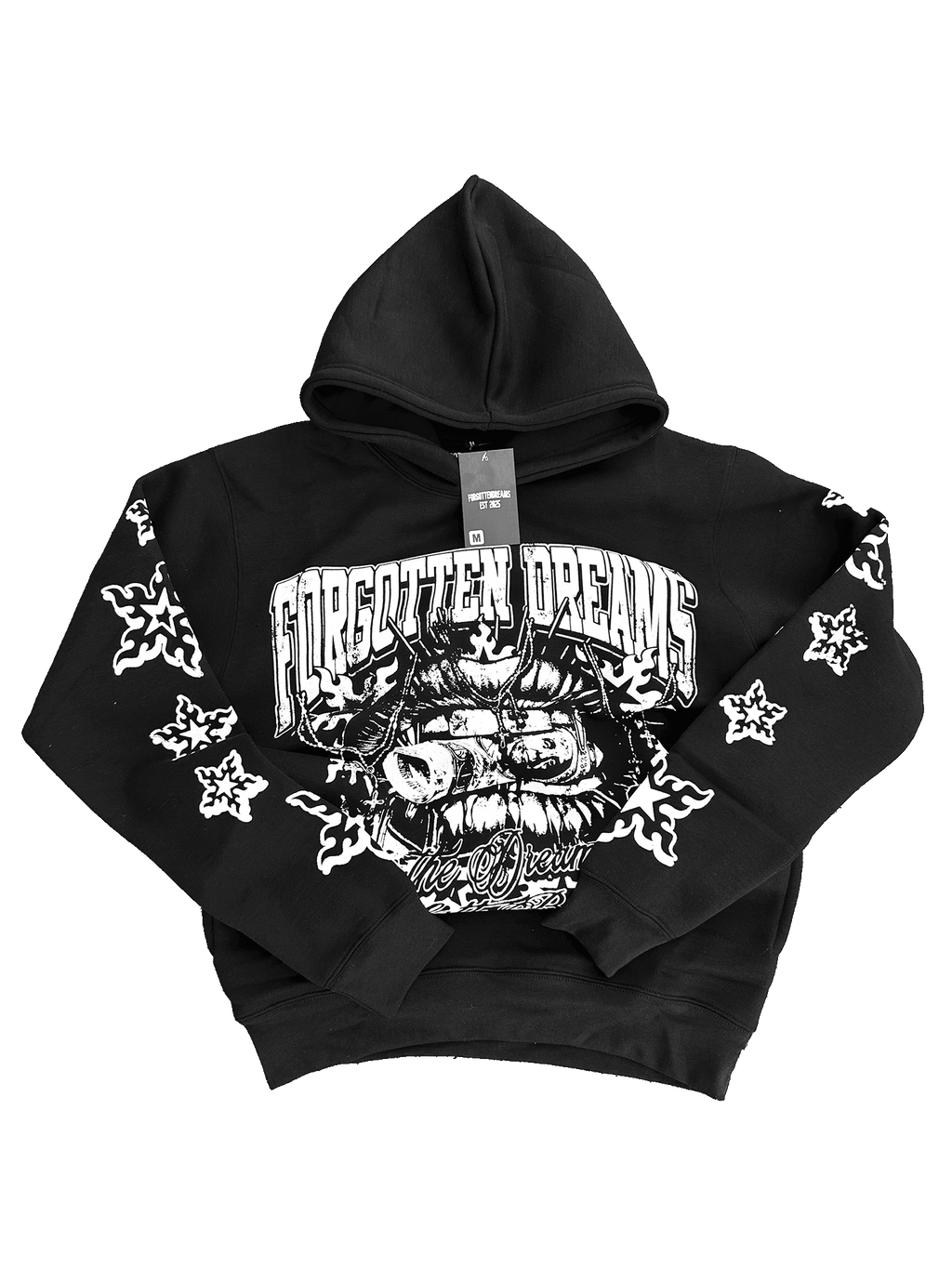 "Forgotten Dreams" Hoodie - Nocturnal Black - ForgottenDreams