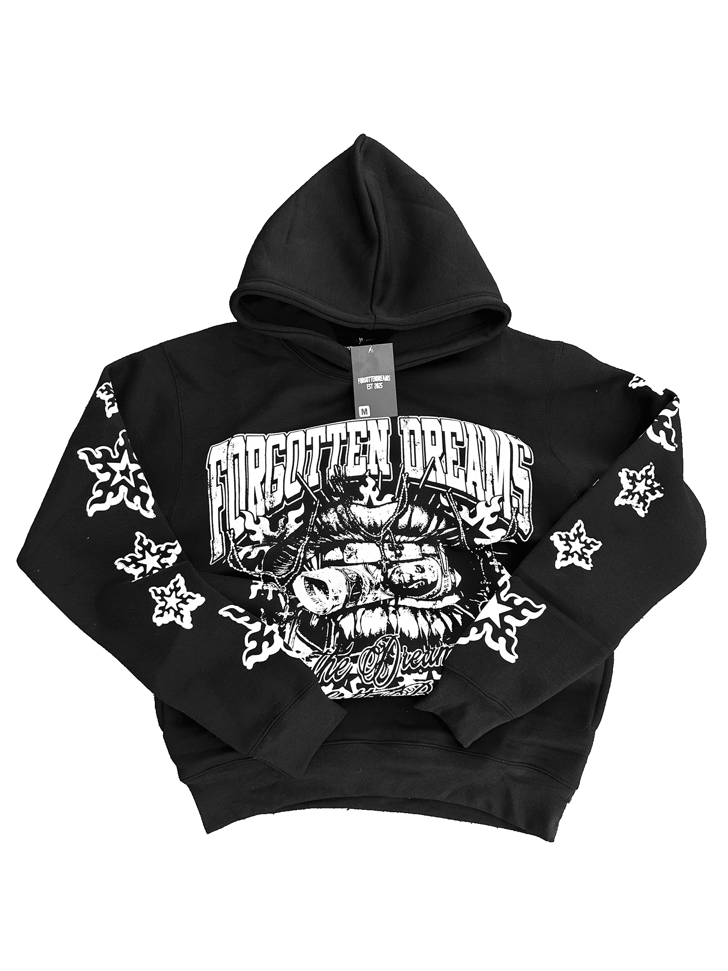"Forgotten Dreams" Hoodie - Nocturnal Black - ForgottenDreams