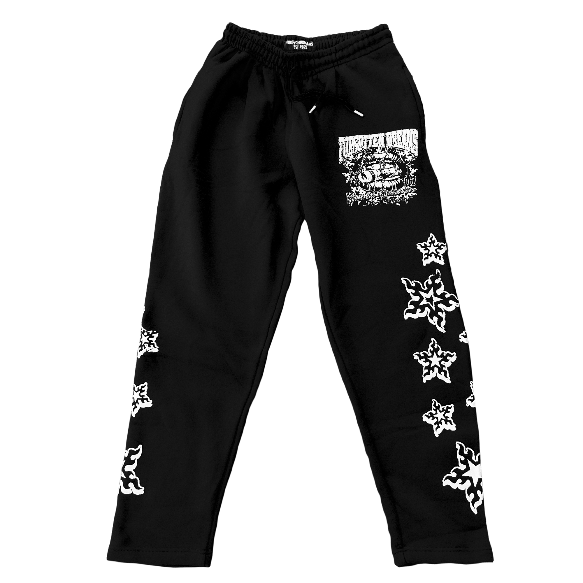 "Forgotten Dreams" Sweats - Nocturnal Black - ForgottenDreams