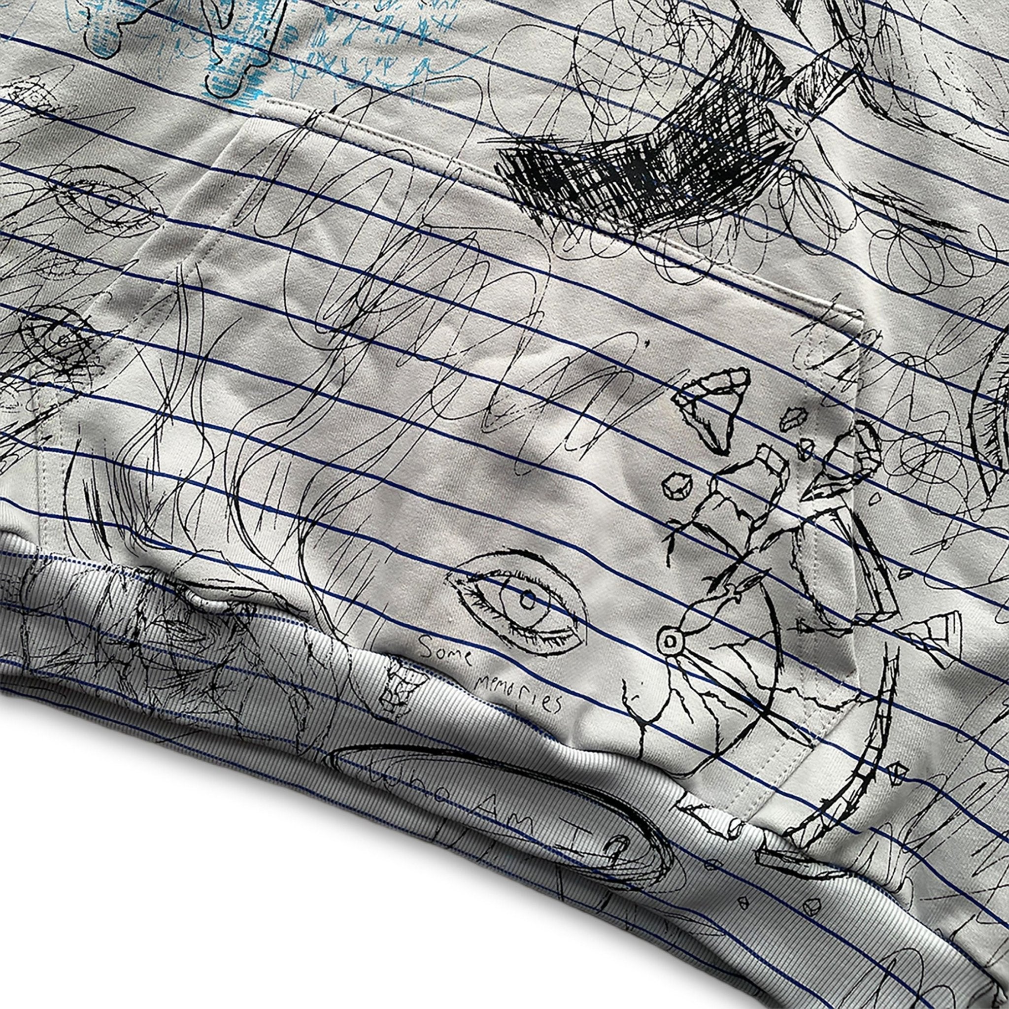 SCRIBBLE HOODIE - ForgottenDreams