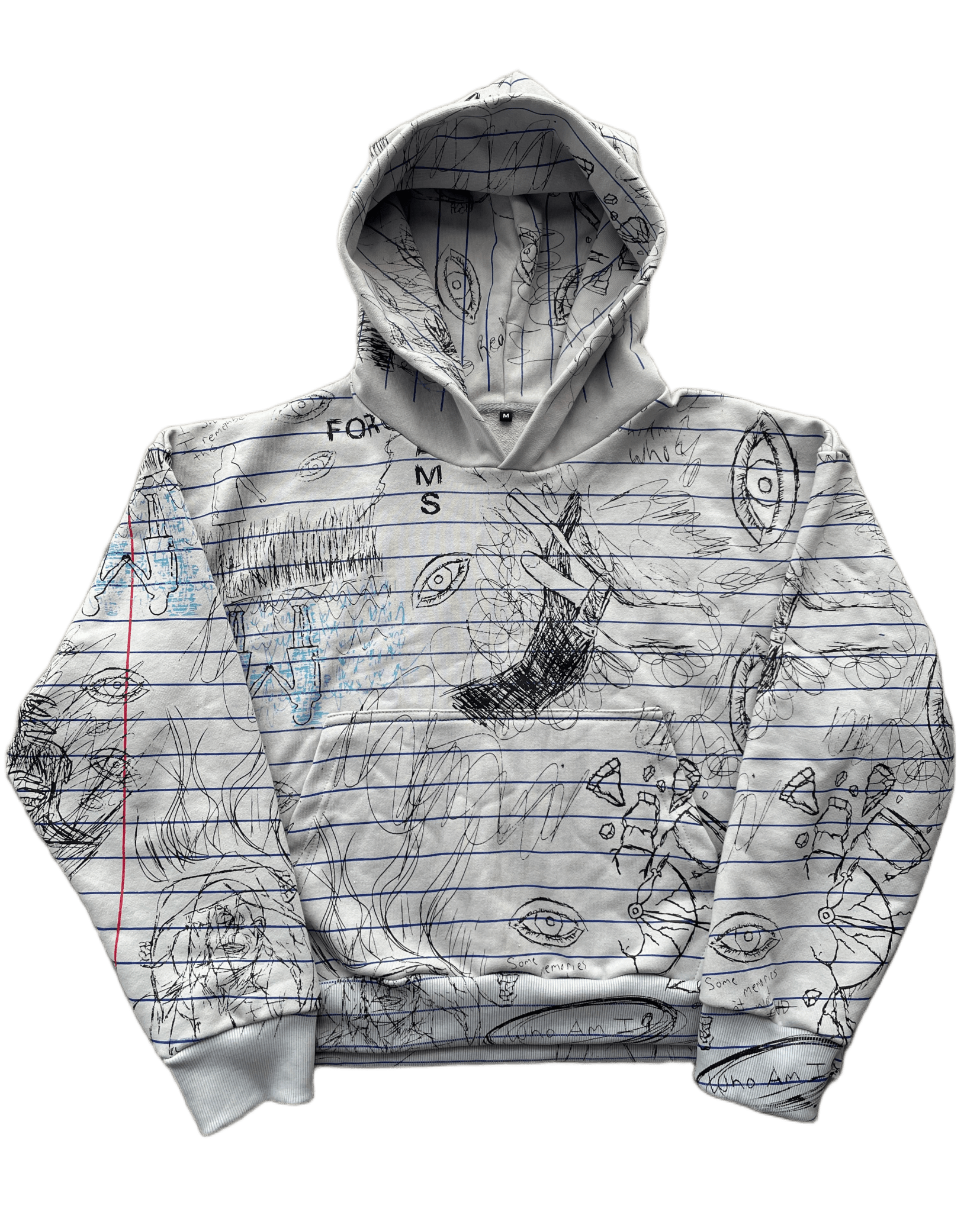 SCRIBBLE HOODIE - ForgottenDreams